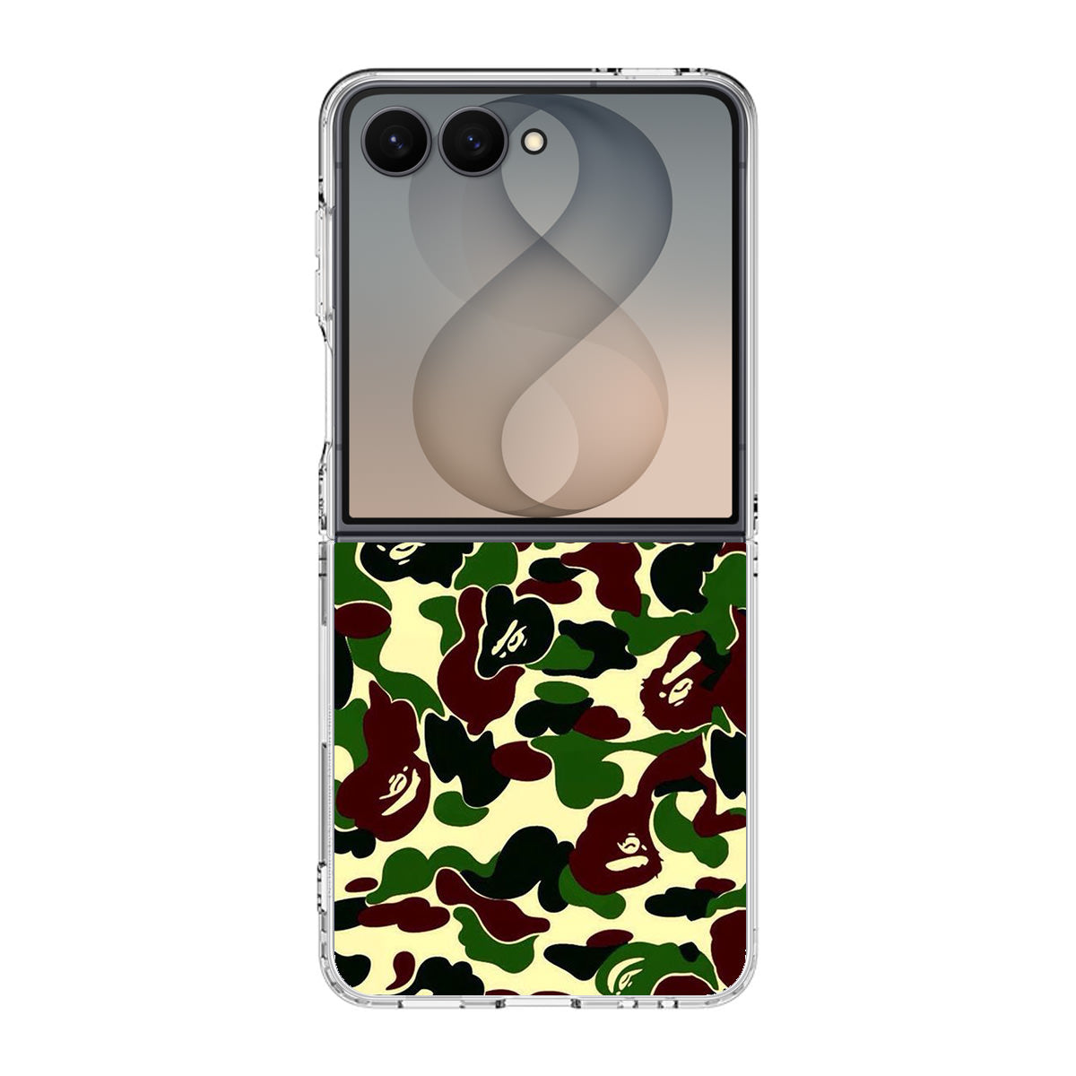 Forest Army Camo Samsung Galaxy Z Flip 8 Case
