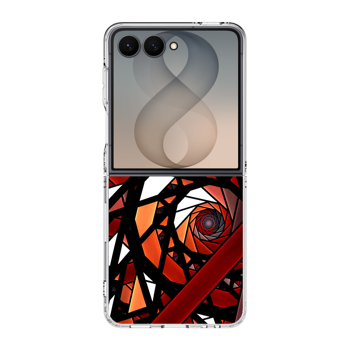 Geometric Samsung Galaxy Z Flip 8 Case