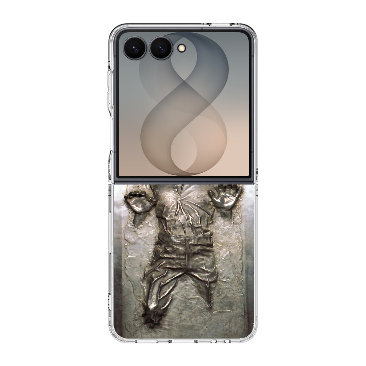 Han Solo in Carbonite Samsung Galaxy Z Flip 8 Case