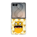Hora de Advantura Cups Pattern Samsung Galaxy Z Flip 8 Case