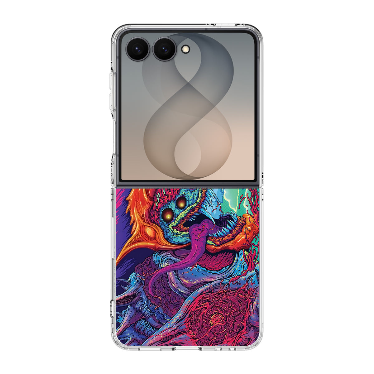 Hyper Beast Blood Eye Samsung Galaxy Z Flip 8 Case