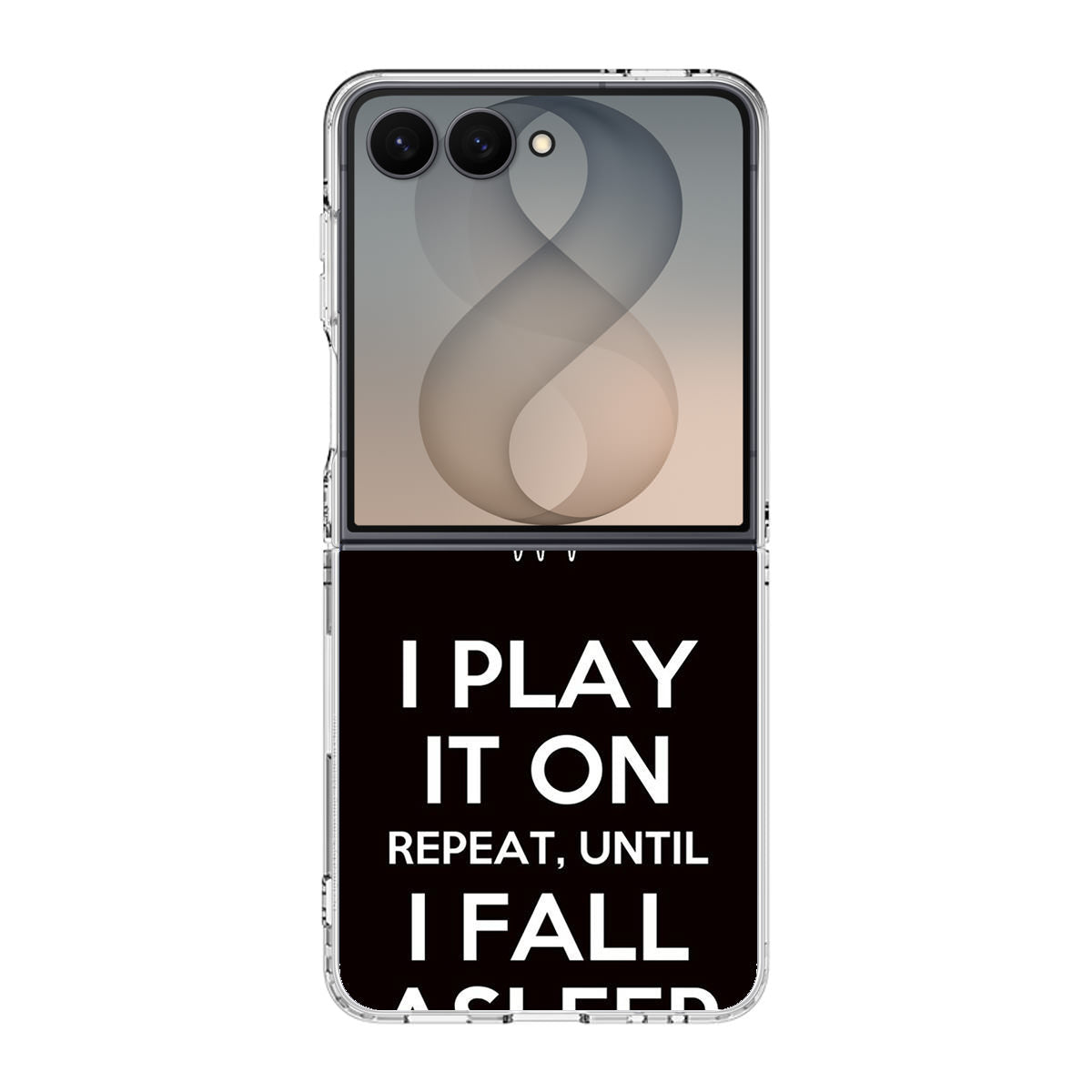 I Play It On Repeat Samsung Galaxy Z Flip 8 Case