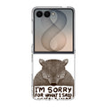I'm Sorry For What I Said When I Was Hungry Samsung Galaxy Z Flip 8 Case