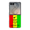 Keep Calm and Listen to Reggae Samsung Galaxy Z Flip 8 Case