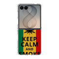 Keep Calm And Smoke Weed Samsung Galaxy Z Flip 8 Case