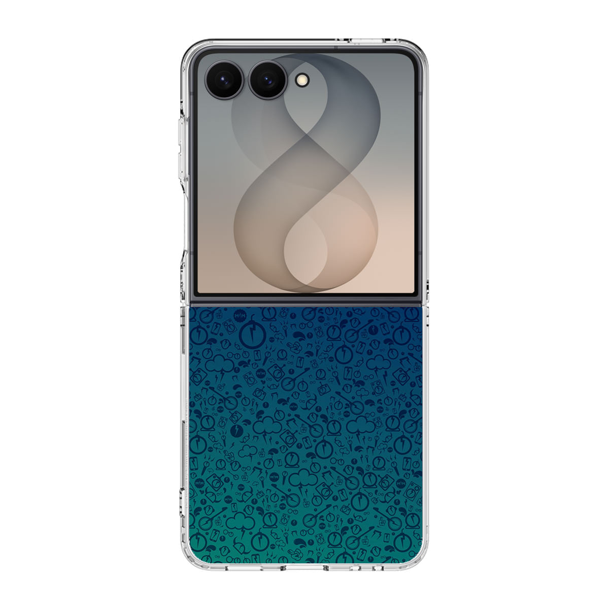 Lightning Bolt Symbol Samsung Galaxy Z Flip 8 Case