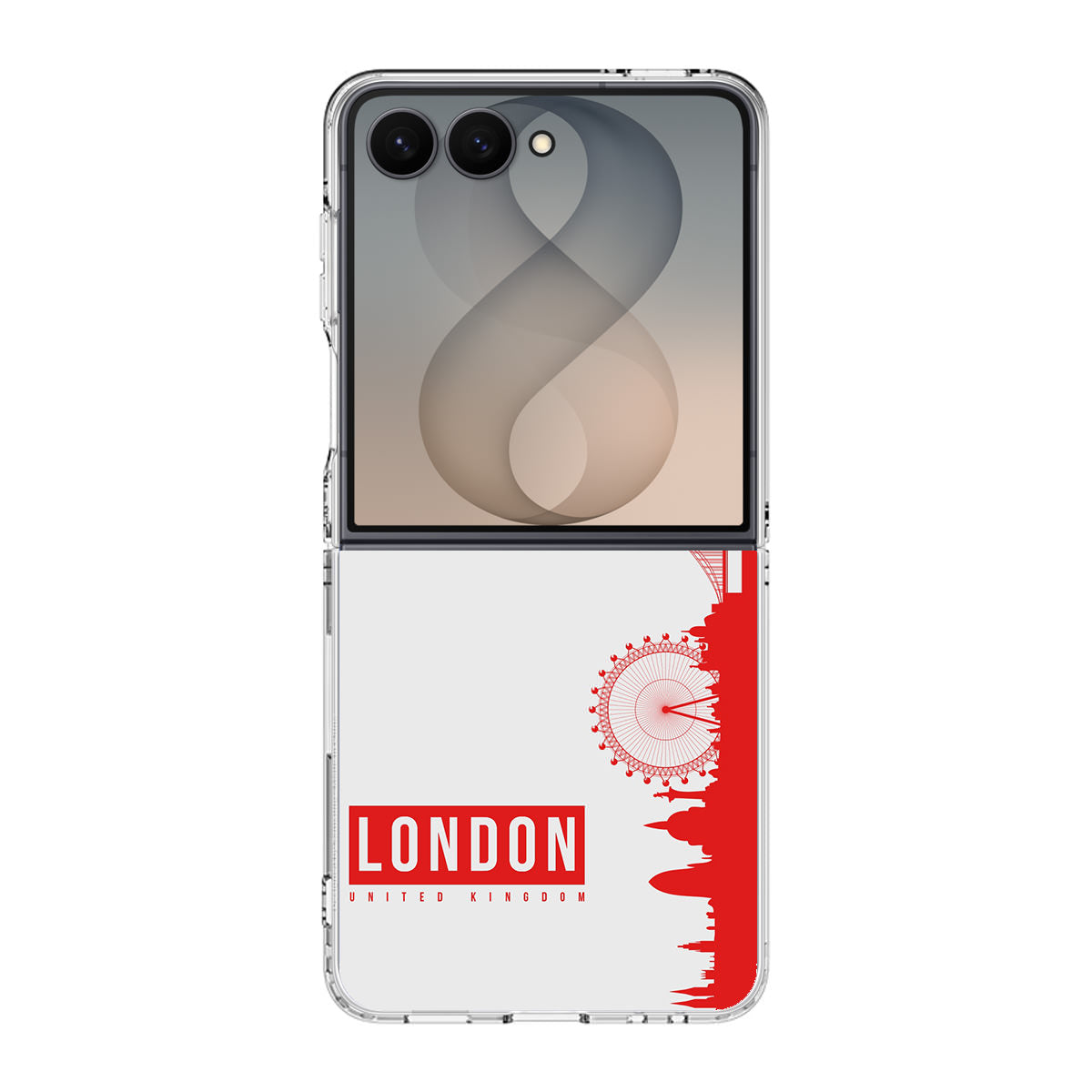 London Vector Samsung Galaxy Z Flip 8 Case