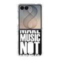 Make Music Not Missiles Samsung Galaxy Z Flip 8 Case