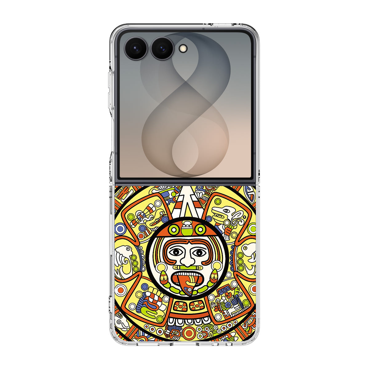 Mayan Calendar Samsung Galaxy Z Flip 8 Case