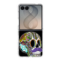 Mustache Sugar Skull Samsung Galaxy Z Flip 8 Case