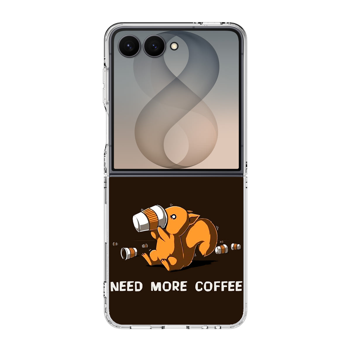 Need More Coffee Programmer Story Samsung Galaxy Z Flip 8 Case