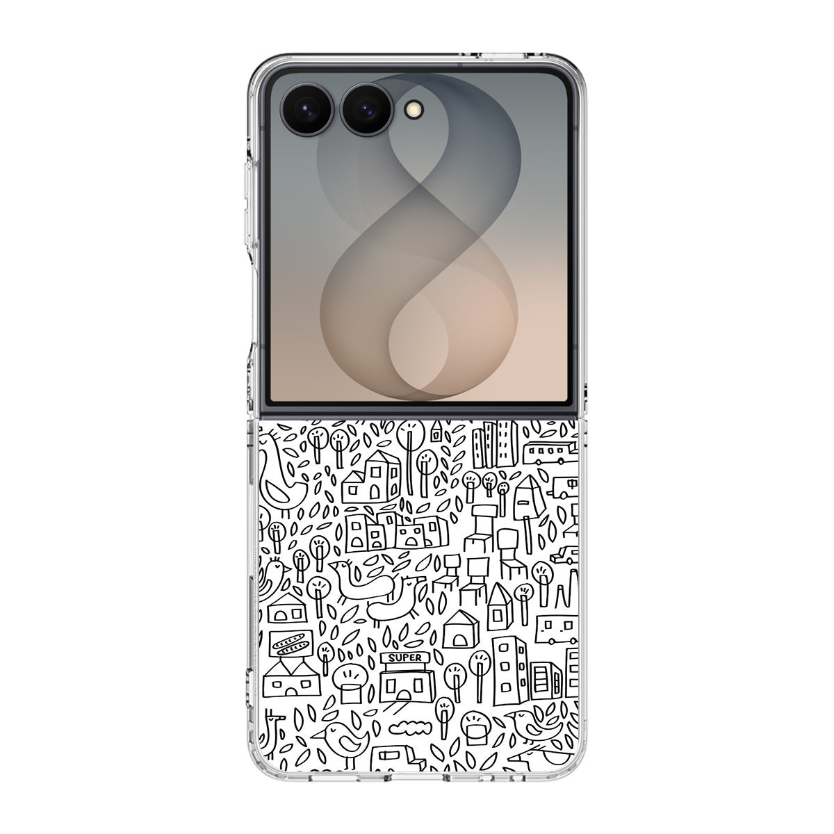 Neighborhood Samsung Galaxy Z Flip 8 Case