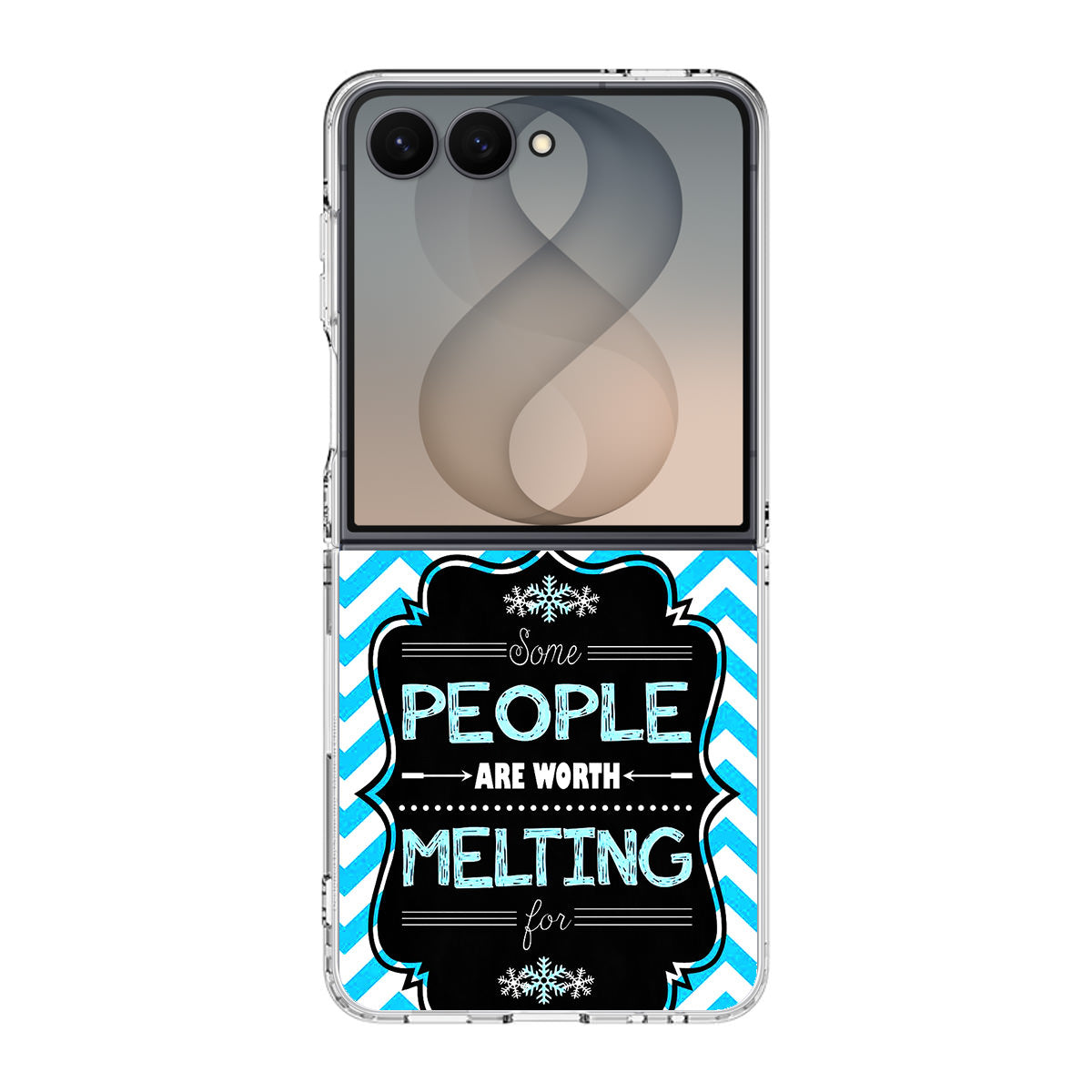 Olaf Quotes Samsung Galaxy Z Flip 8 Case