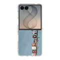 Owls on The Branch Samsung Galaxy Z Flip 8 Case