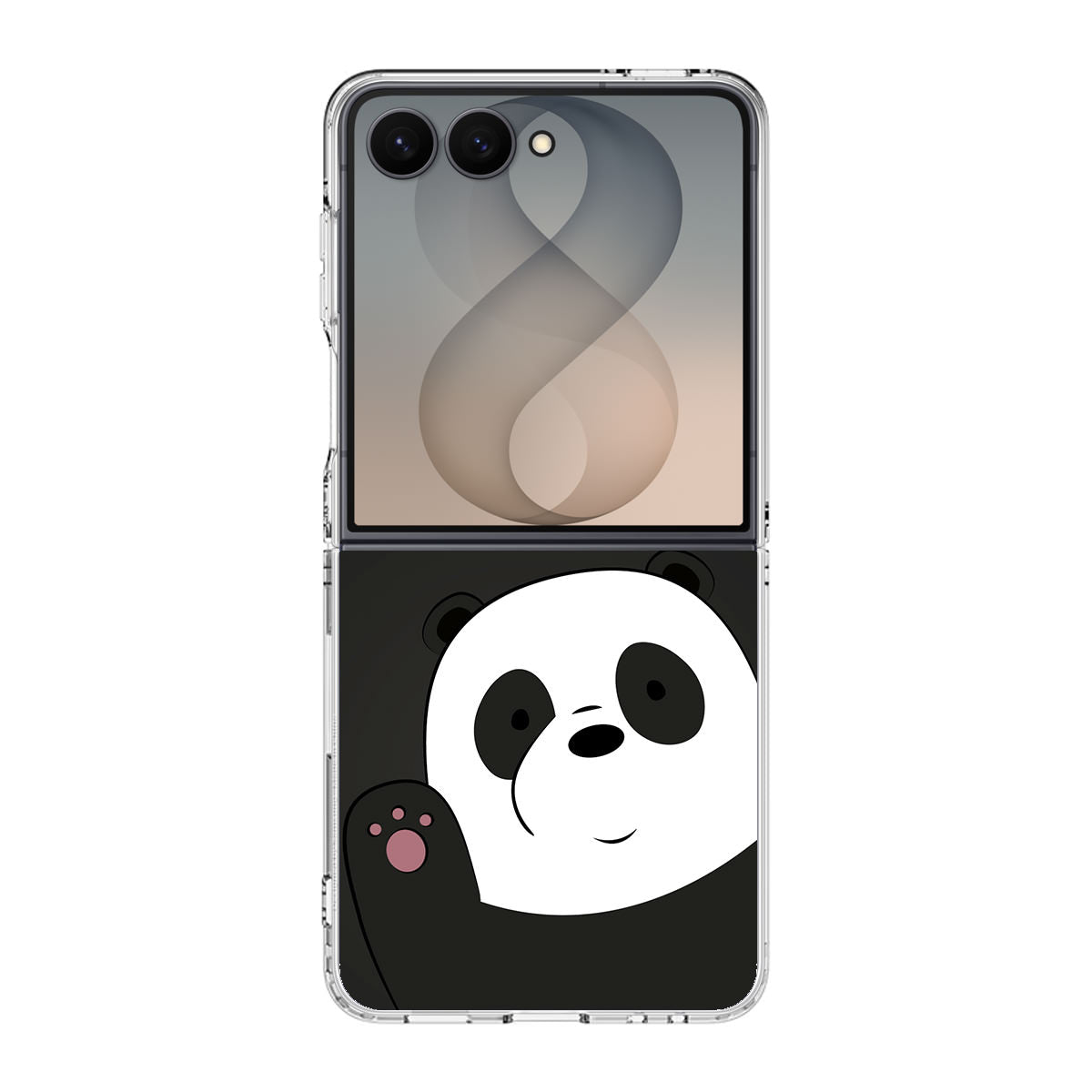 Pan Pan We Bare Bears Samsung Galaxy Z Flip 8 Case