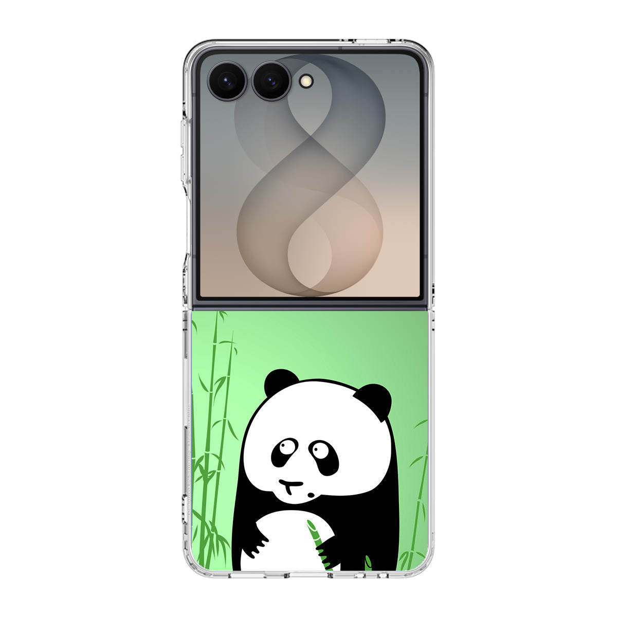Panda Art Samsung Galaxy Z Flip 8 Case