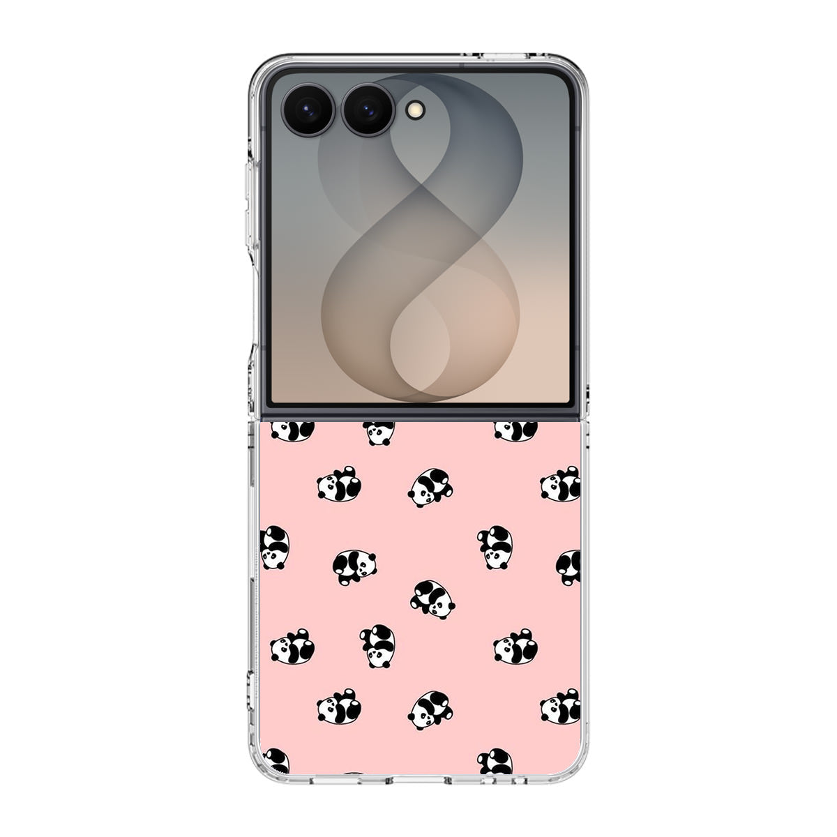 Pandas Pattern Samsung Galaxy Z Flip 8 Case