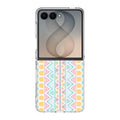 Peach Aztec Pattern Samsung Galaxy Z Flip 8 Case