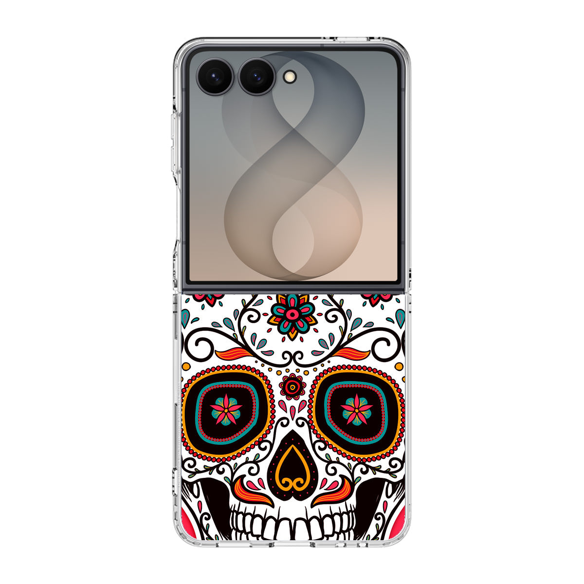 Pink Sugar Skull Samsung Galaxy Z Flip 8 Case