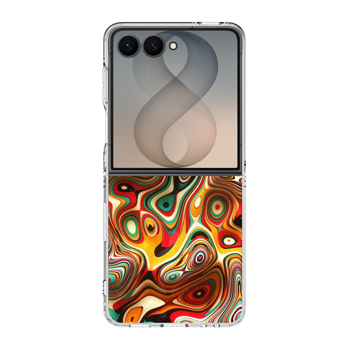 Plywood Art Samsung Galaxy Z Flip 8 Case