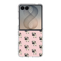 Pugs Pattern Samsung Galaxy Z Flip 8 Case