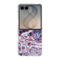 Purple Marble Samsung Galaxy Z Flip 8 Case
