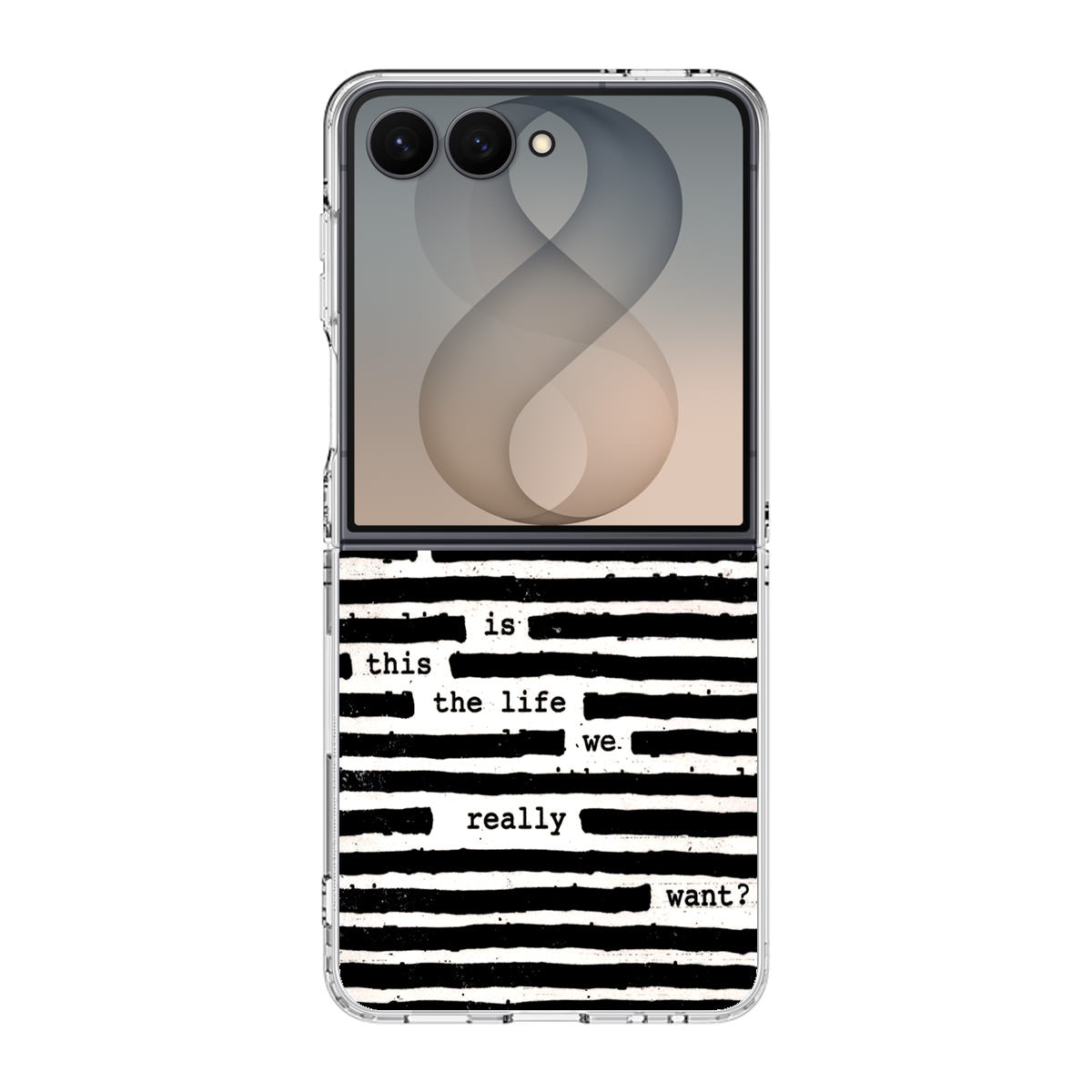 Roger Waters Is This the Life We Really Want Samsung Galaxy Z Flip 8 Case
