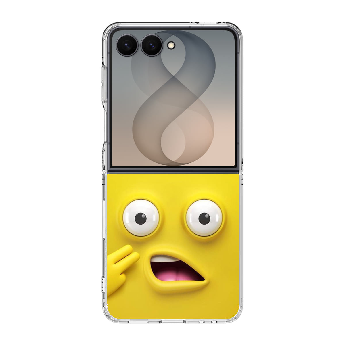 Shocked Pose Samsung Galaxy Z Flip 8 Case