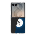 Silhouette of Climbers Samsung Galaxy Z Flip 8 Case