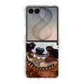 Sloth Ethnic Pattern Samsung Galaxy Z Flip 8 Case