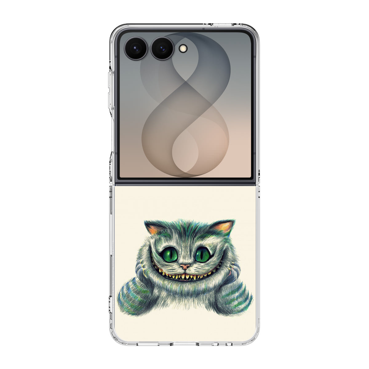Smile Cat Samsung Galaxy Z Flip 8 Case