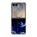 Tardis Walking To The Moon Samsung Galaxy Z Flip 8 Case