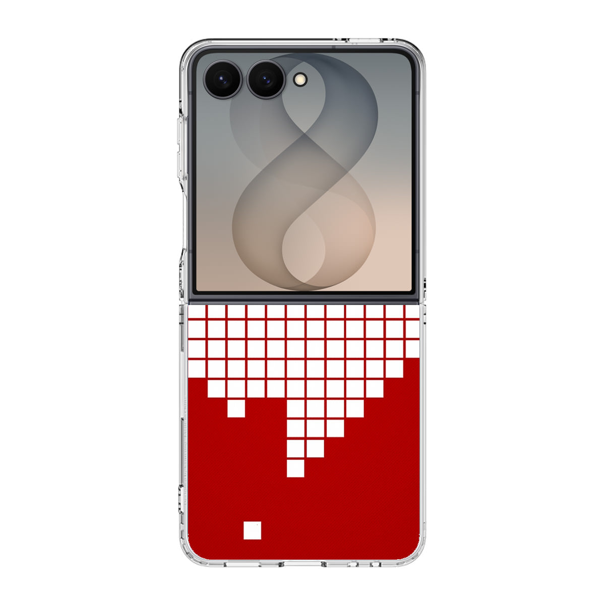 Tetris Heart Samsung Galaxy Z Flip 8 Case