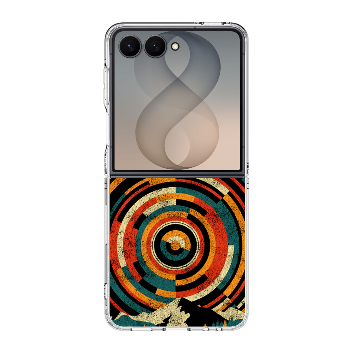 The Geometry Of Sunrise Samsung Galaxy Z Flip 8 Case