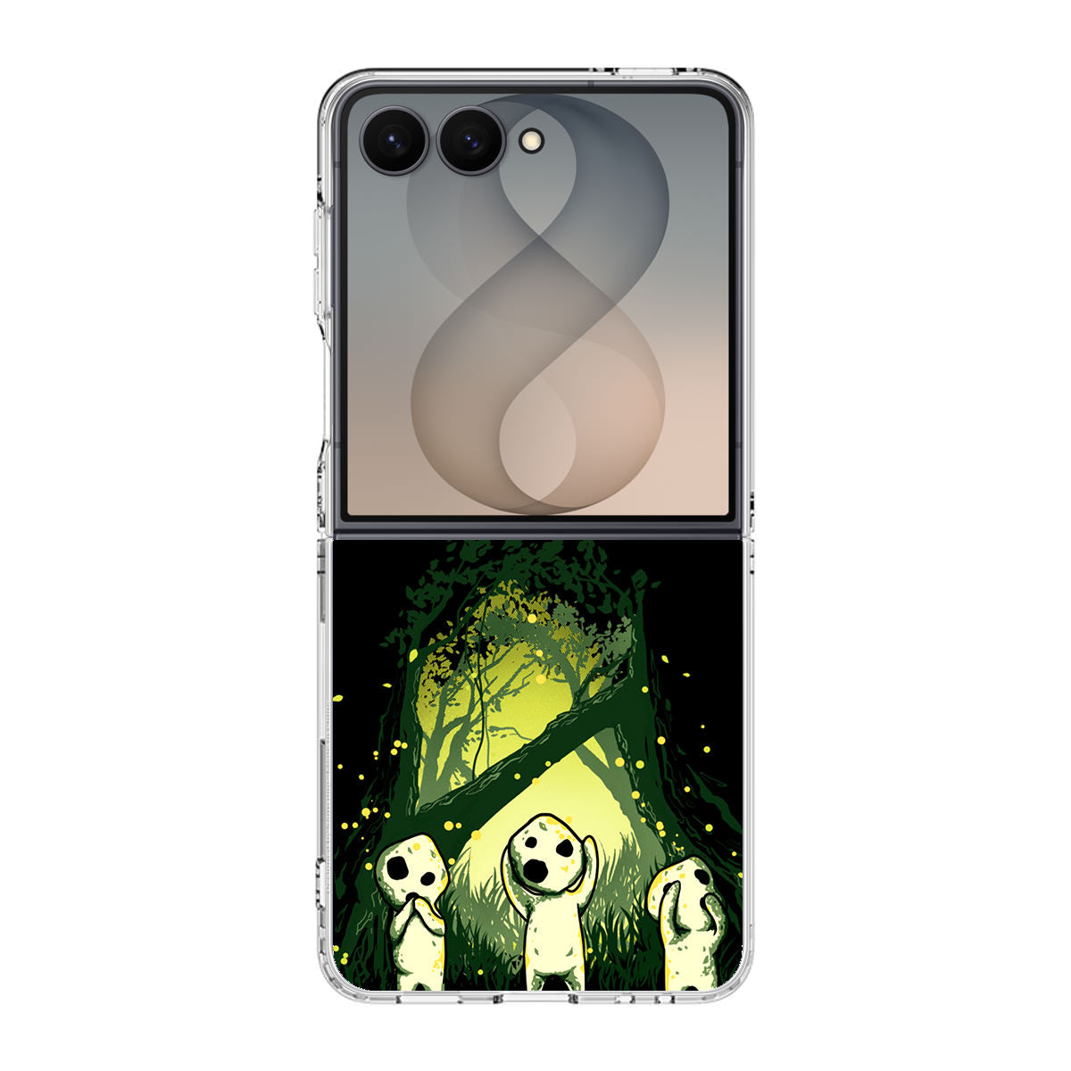 Three Wise Of Kodama Samsung Galaxy Z Flip 8 Case