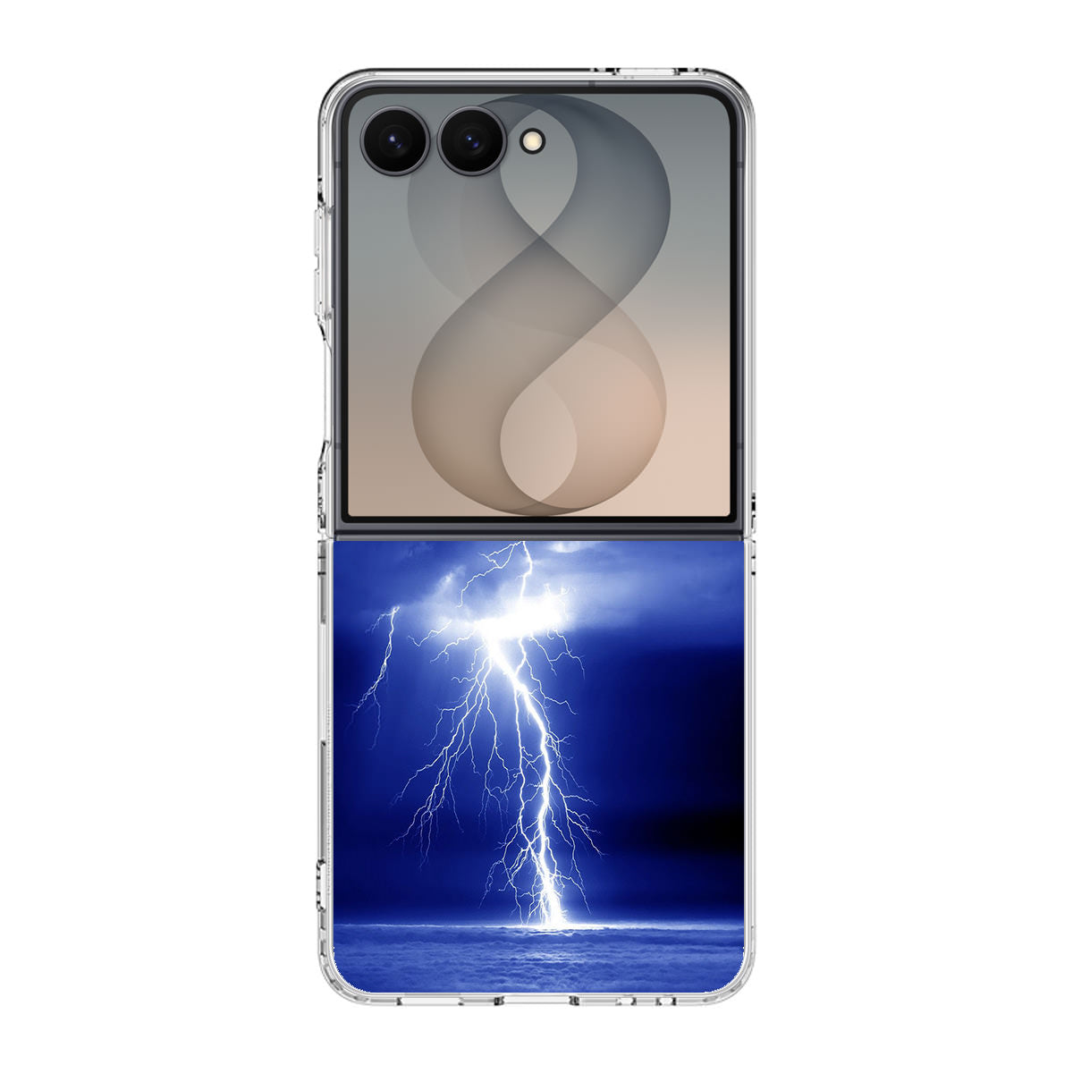 Thunder Over The Sea Samsung Galaxy Z Flip 8 Case