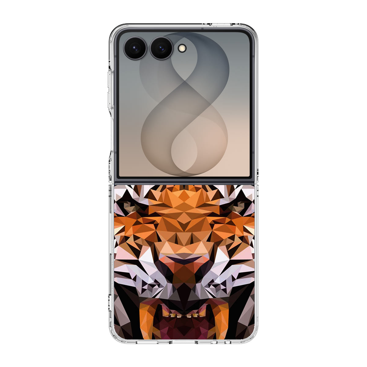 Tiger Polygon Samsung Galaxy Z Flip 8 Case