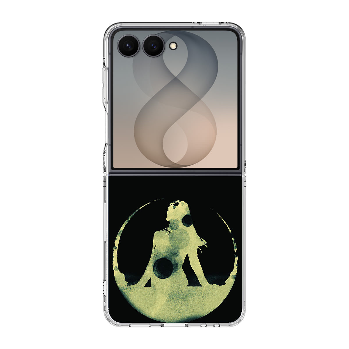 Tycho Costalbrake Dark Green Girl Samsung Galaxy Z Flip 8 Case
