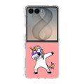 Unicorn Dabbing Pink Samsung Galaxy Z Flip 8 Case