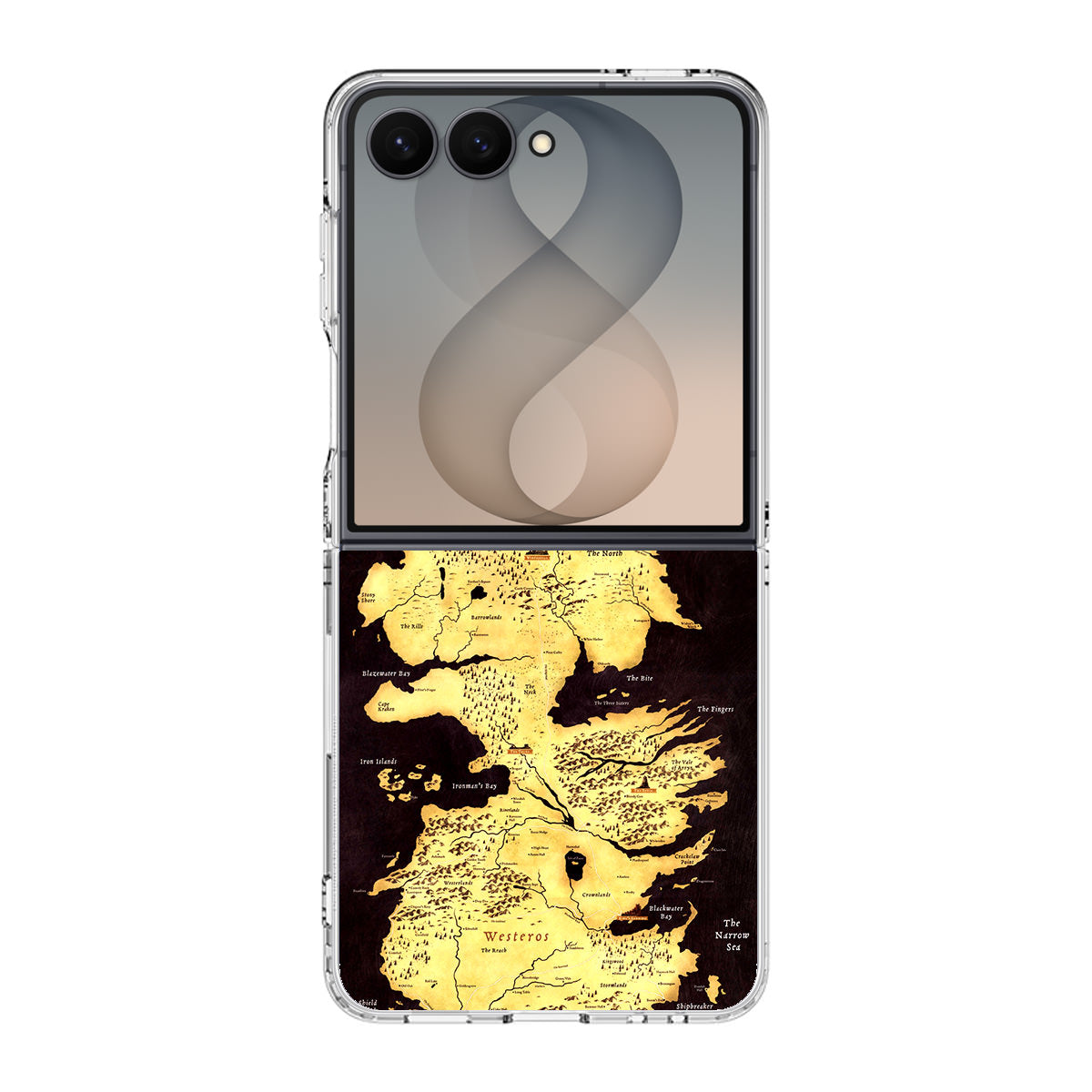 Westeros Map Samsung Galaxy Z Flip 8 Case