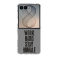 Work Hard Stay Humble Samsung Galaxy Z Flip 8 Case