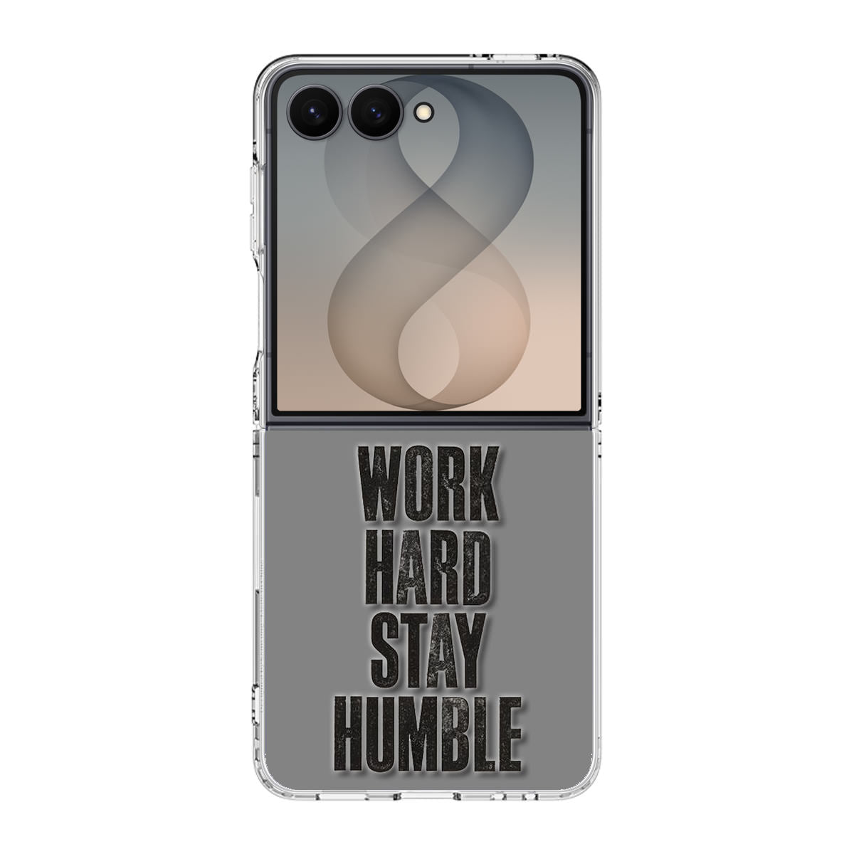 Work Hard Stay Humble Samsung Galaxy Z Flip 8 Case