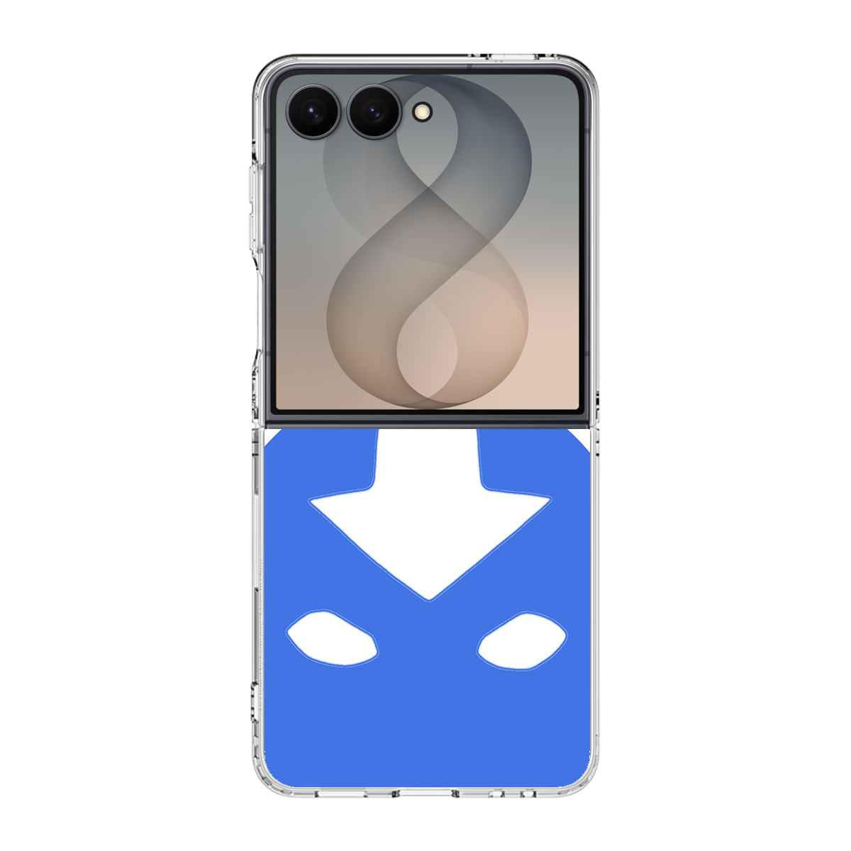 Aang The Last Airbender Pattern Samsung Galaxy Z Flip 8 Case