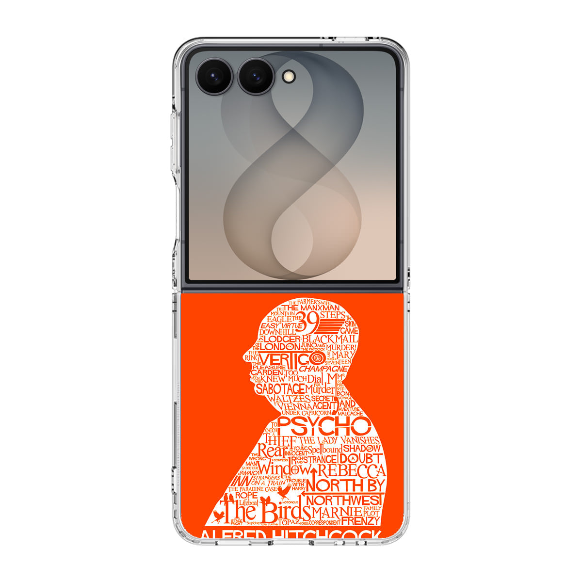 Alfred Hitchcock Presents Samsung Galaxy Z Flip 8 Case