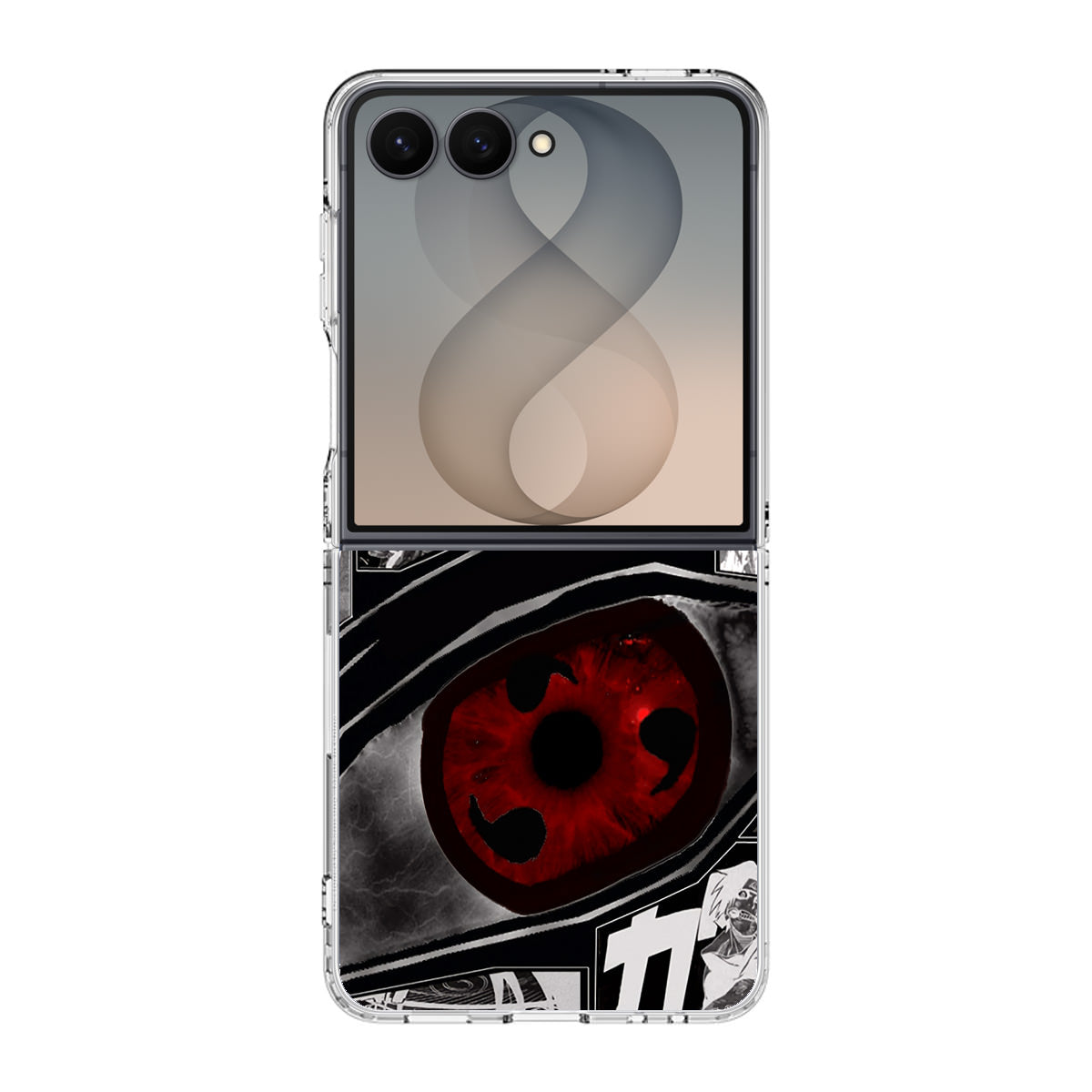 Anime Naruto Sharingan Samsung Galaxy Z Flip 8 Case