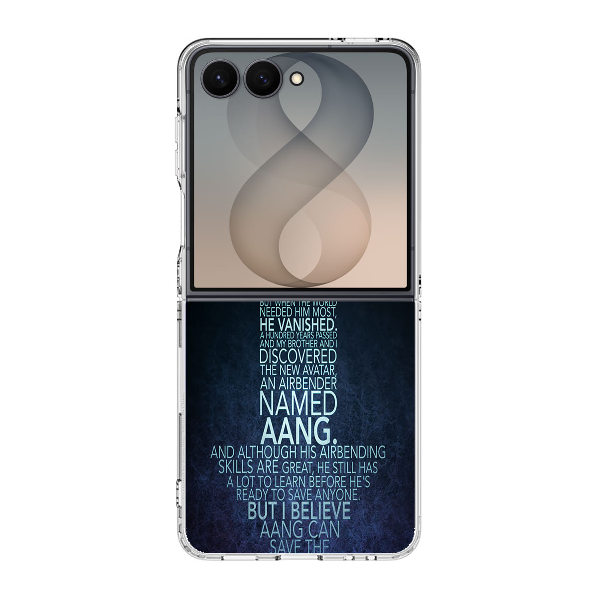 Avatar Quotes Samsung Galaxy Z Flip 8 Case