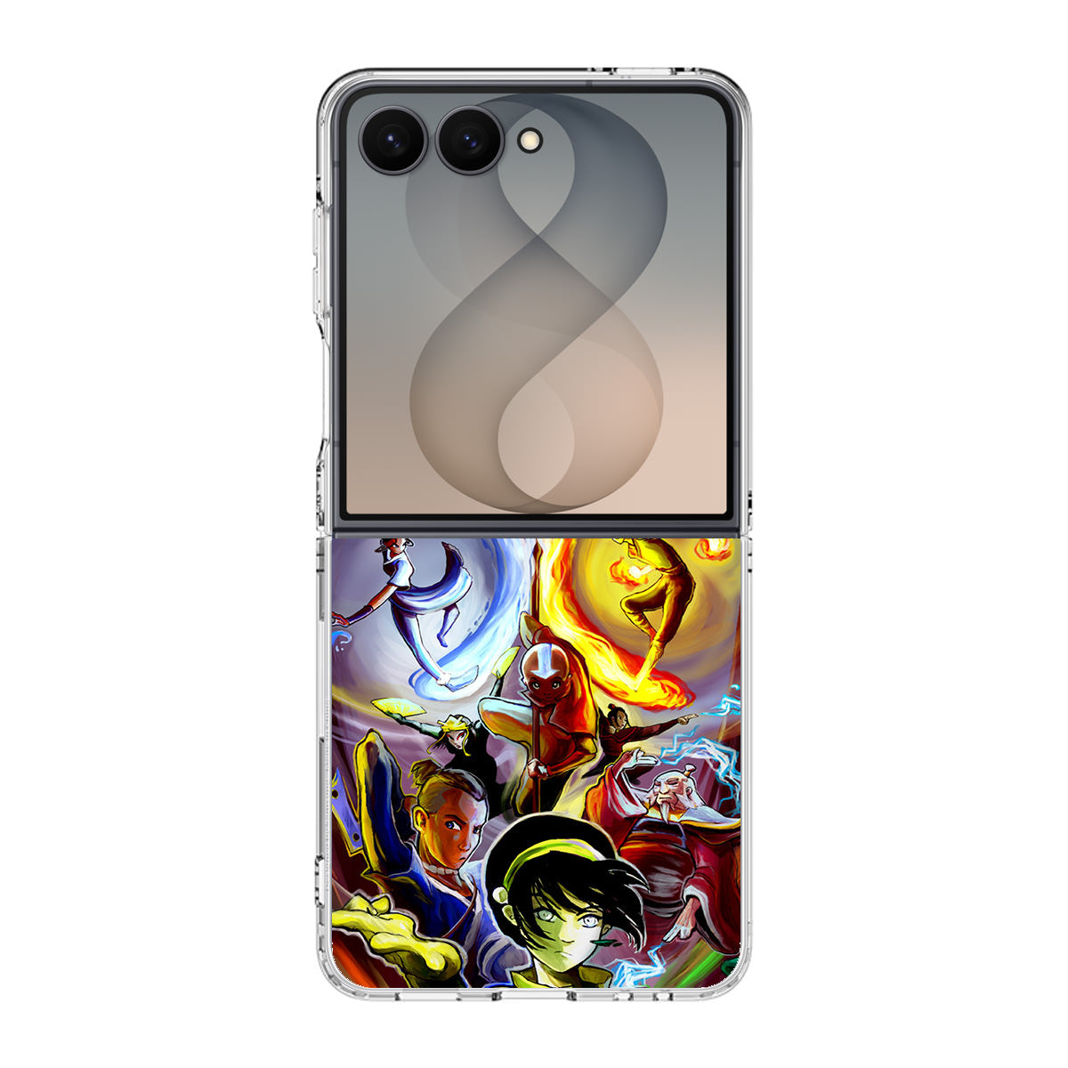 Avatar The Last Airbender Characters Samsung Galaxy Z Flip 8 Case