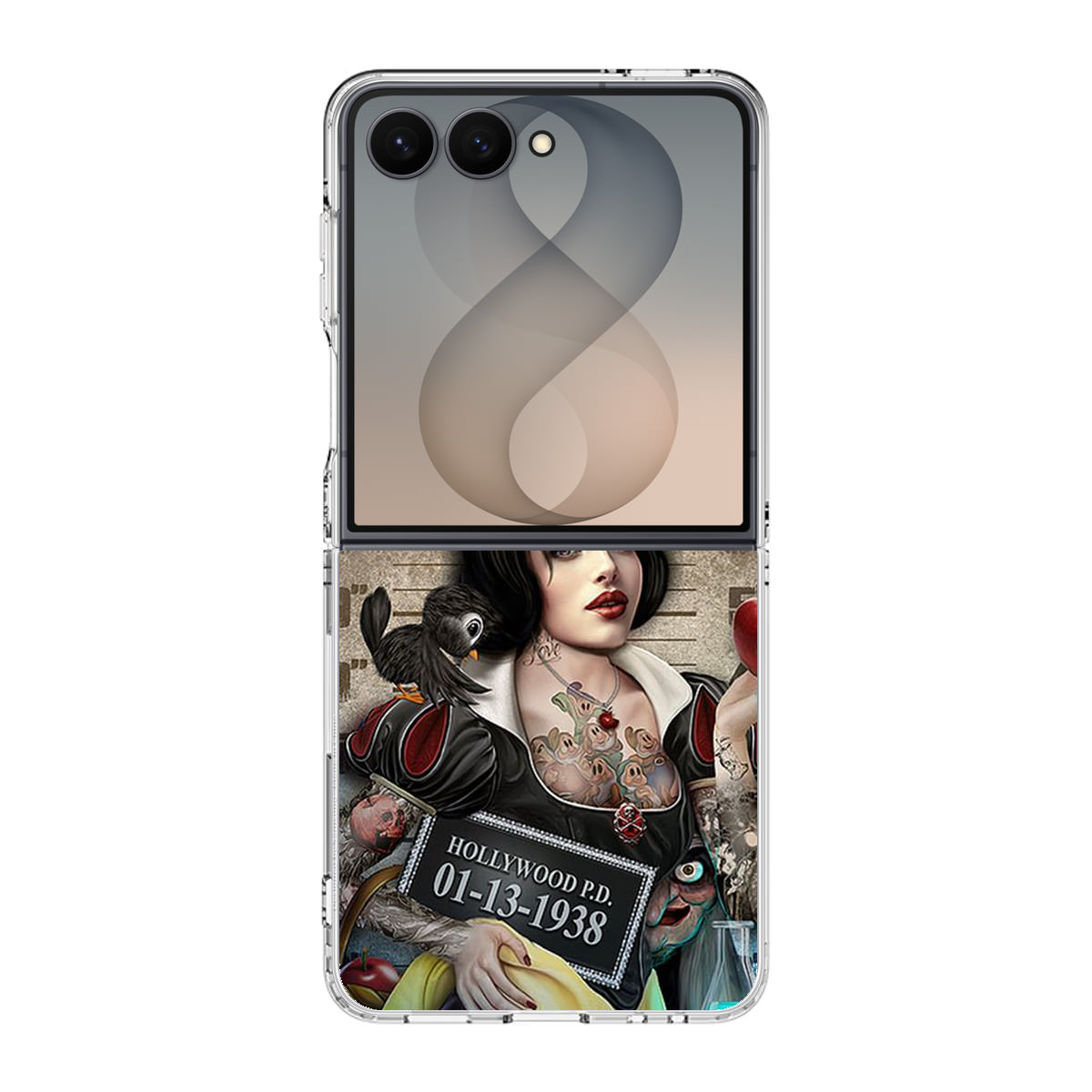 Bad Snow White Samsung Galaxy Z Flip 8 Case