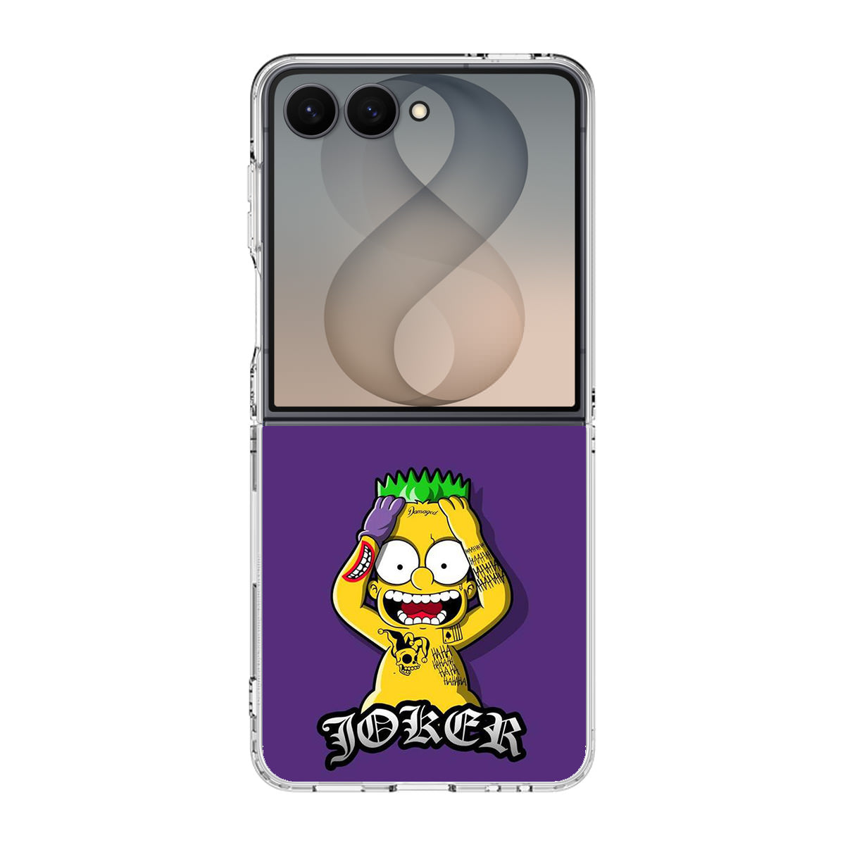 Bart Joker Samsung Galaxy Z Flip 8 Case