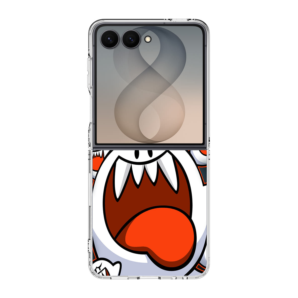 Boo Ghost Cartoon  Samsung Galaxy Z Flip 8 Case